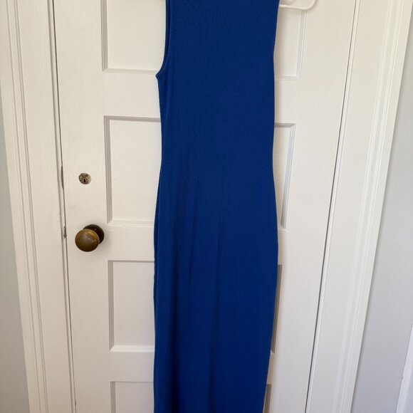Sezane Fabiola Dress Luminous Blue - Size S - Picture 7 of 8